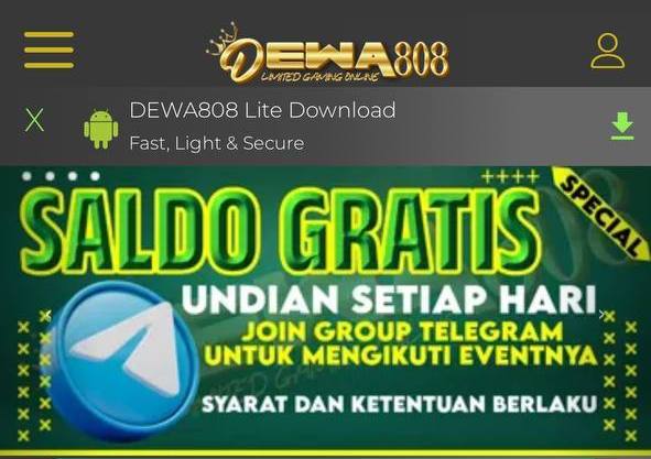 LOGIN DEWA808