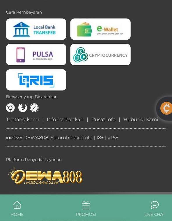 LOGIN DEWA808